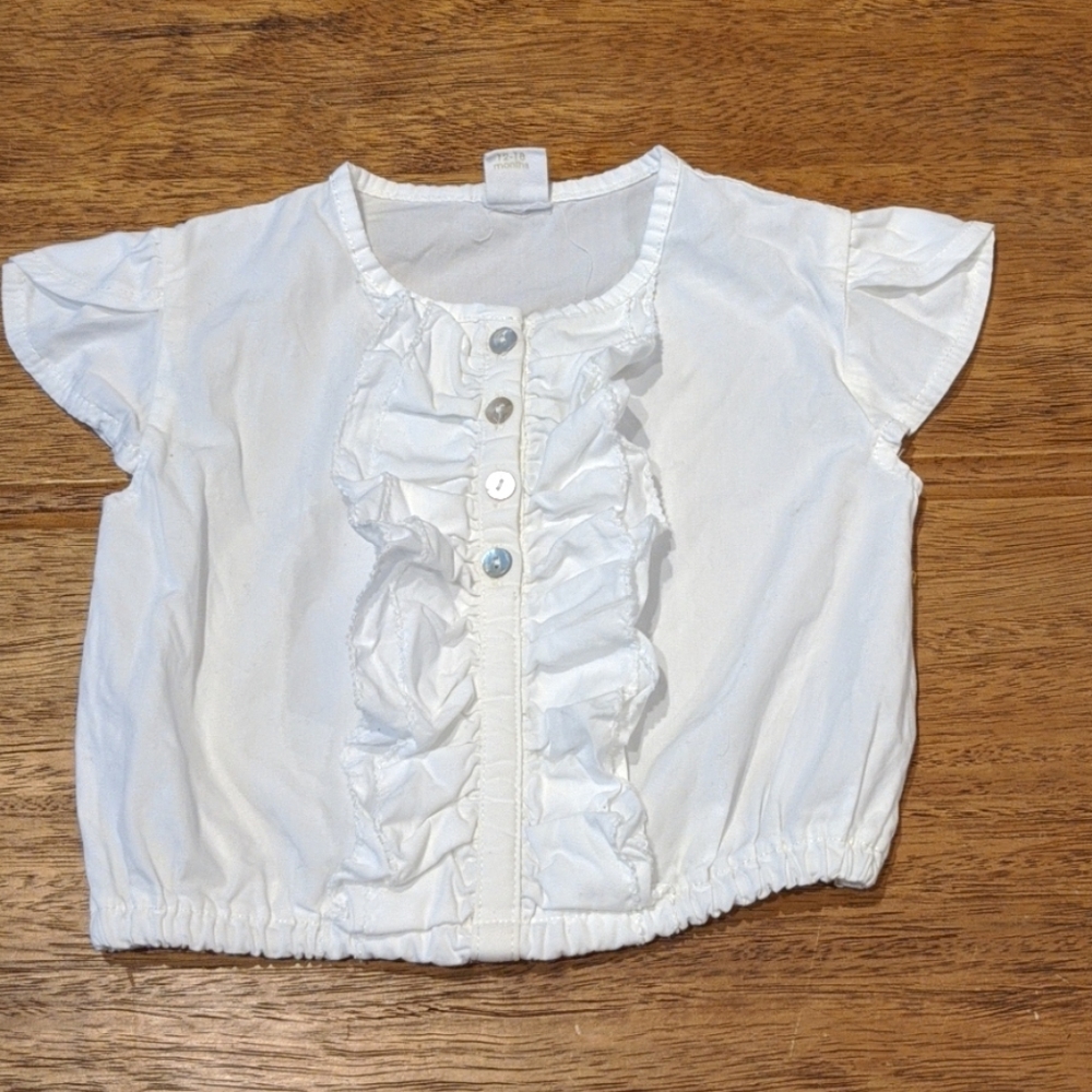 4/$20 EGG baby cotton blouse